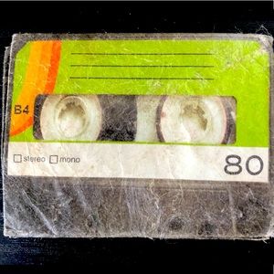 Mini Mighty Cassette Tape Wallet